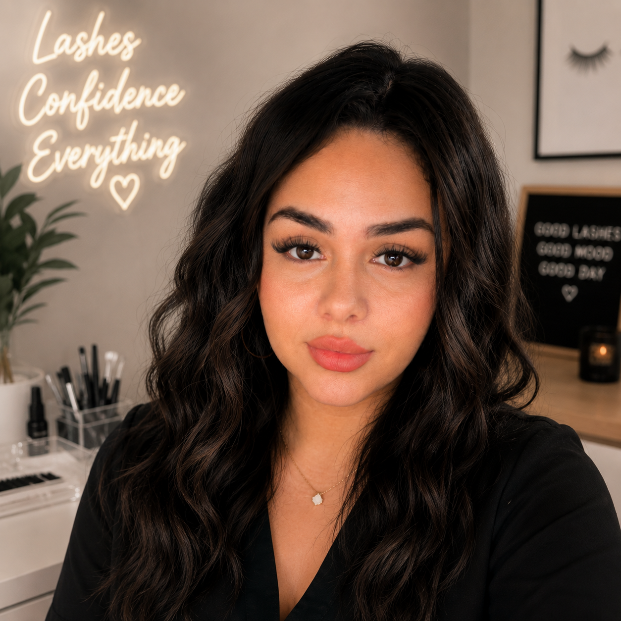 Selene Pina, lash artist and founder of Sarasota Lash Studio